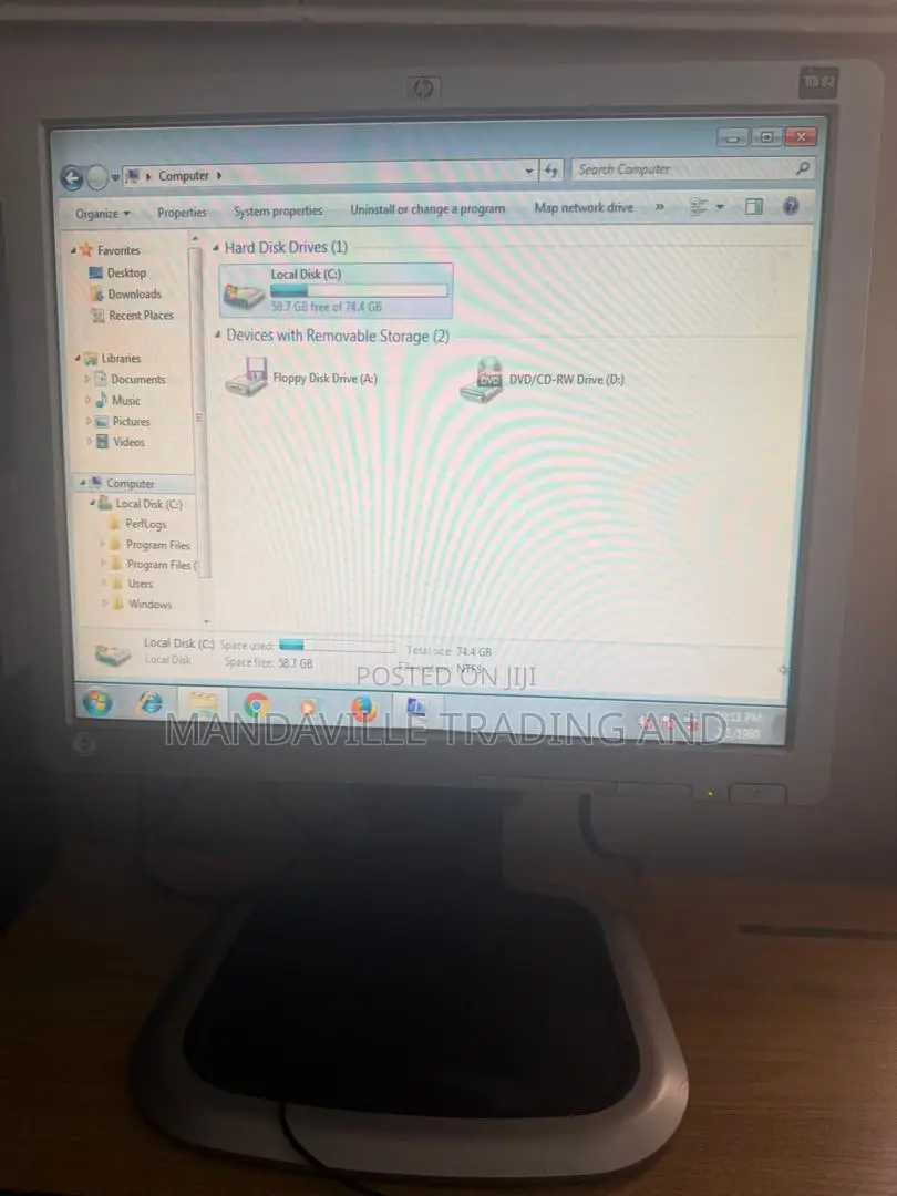 Desktop Computer HP 2GB Intel Pentium HDD 72GB