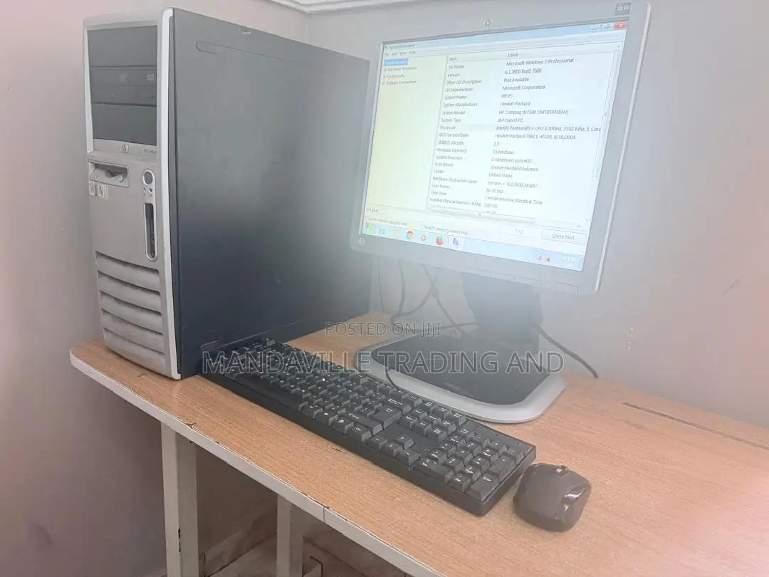 Desktop Computer HP 2GB Intel Pentium HDD 72GB