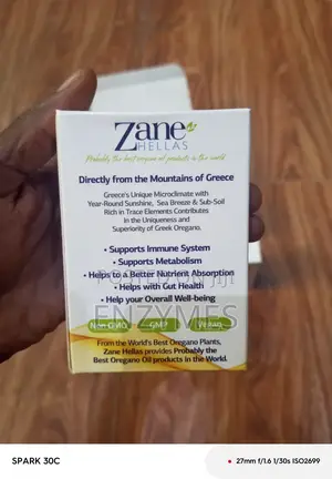 Zane Hellas Oil of Oregano