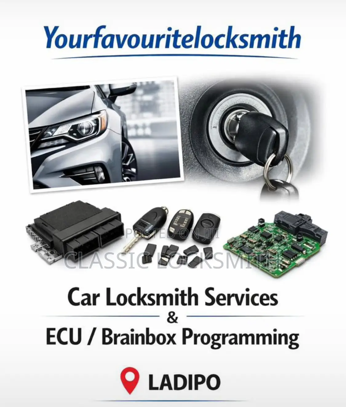 Mobile Locksmith Car Key Replacement