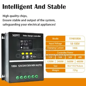 100a PWM MPPT Charger Controller
