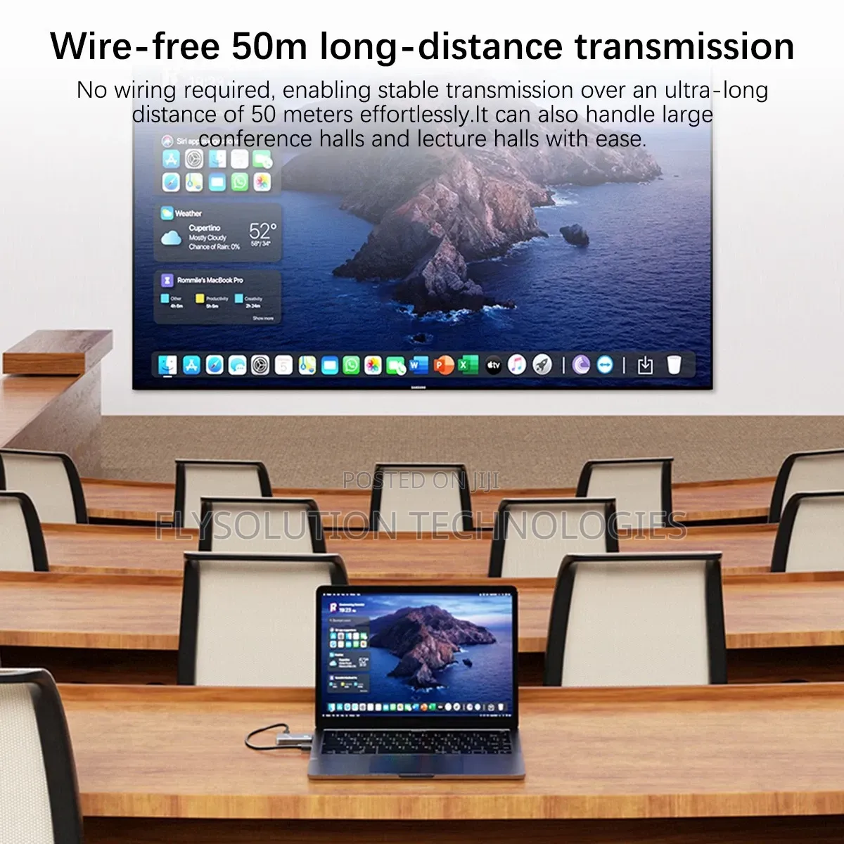 Wireless Hdmi Transmitter Receiver 2.4g/5g Hd Screen Mirroring
