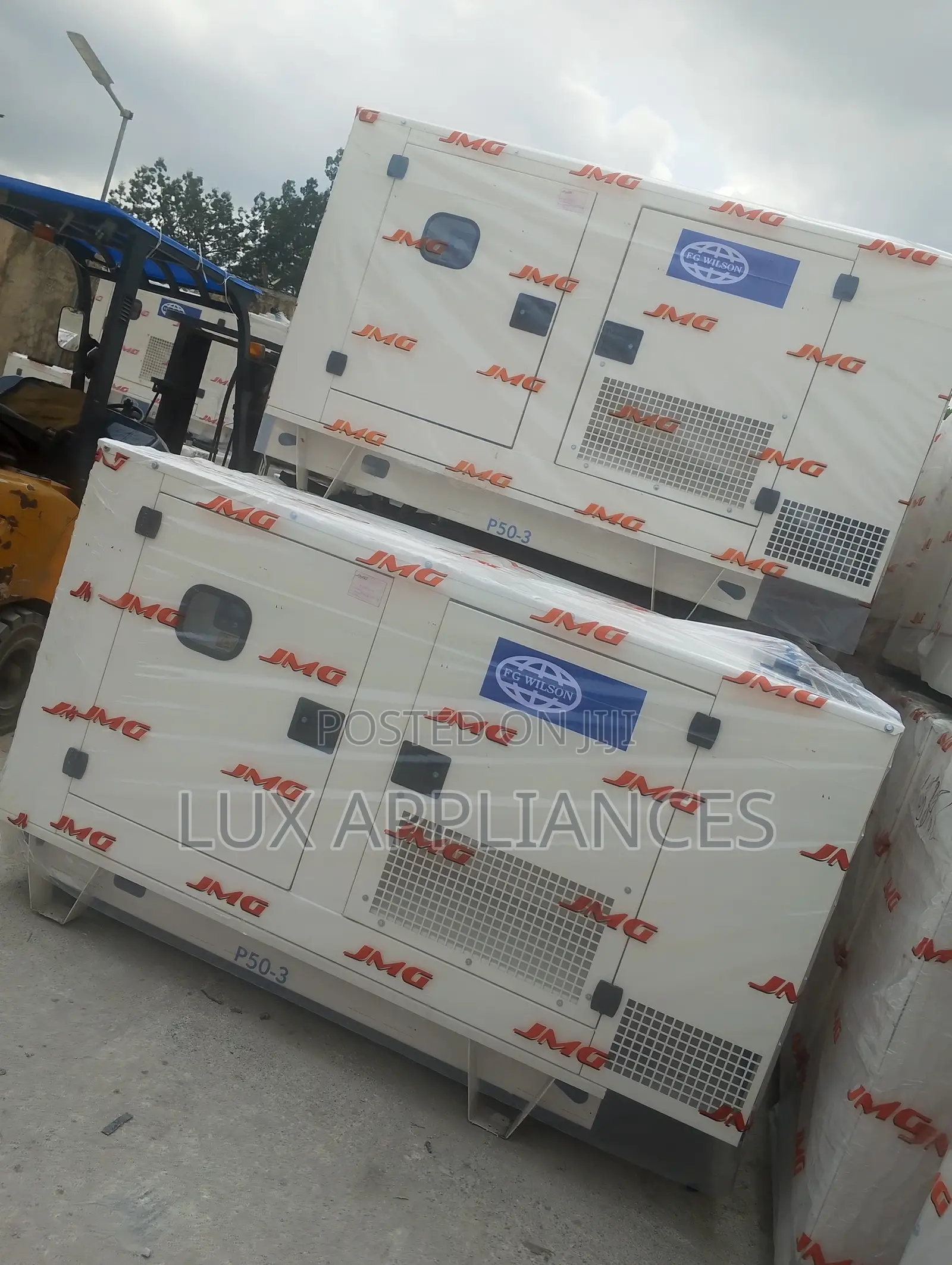 Fg Wilson P50 Generator With Digital Control Panel