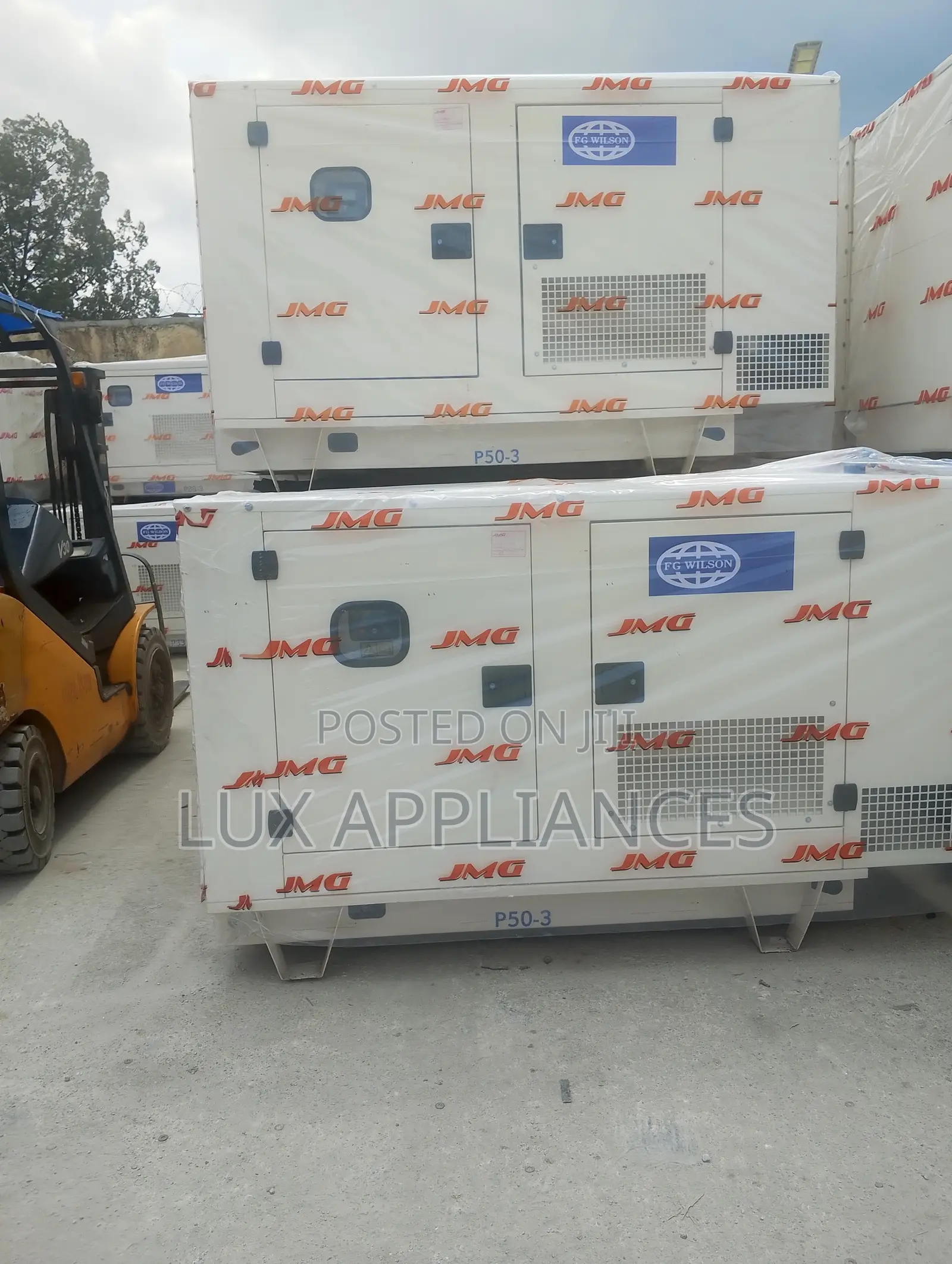 Fg Wilson P50 Generator With Digital Control Panel