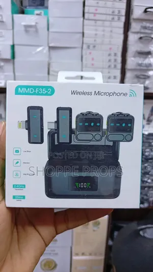 Mmdf35-2 Wireless Dual Microphone
