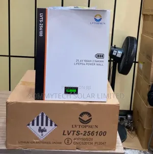 2.56kwh Lvtopsun Luthiun Ion Battery