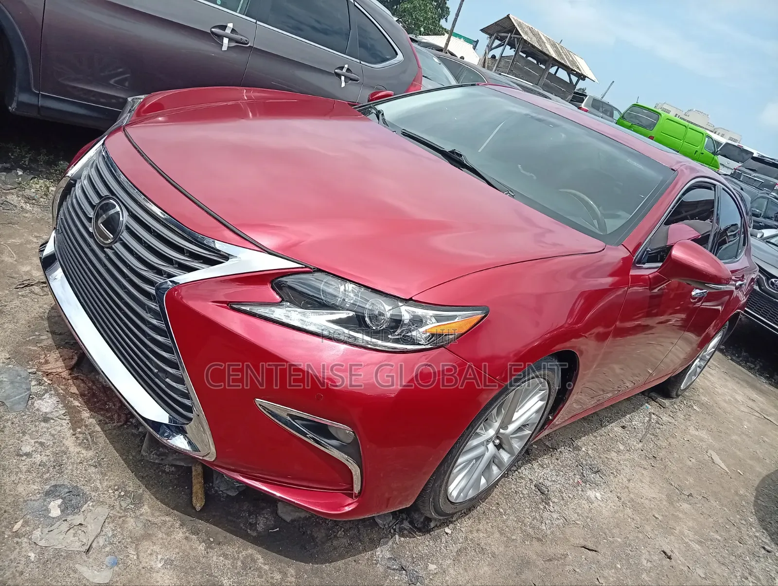 Lexus ES 2015 Red