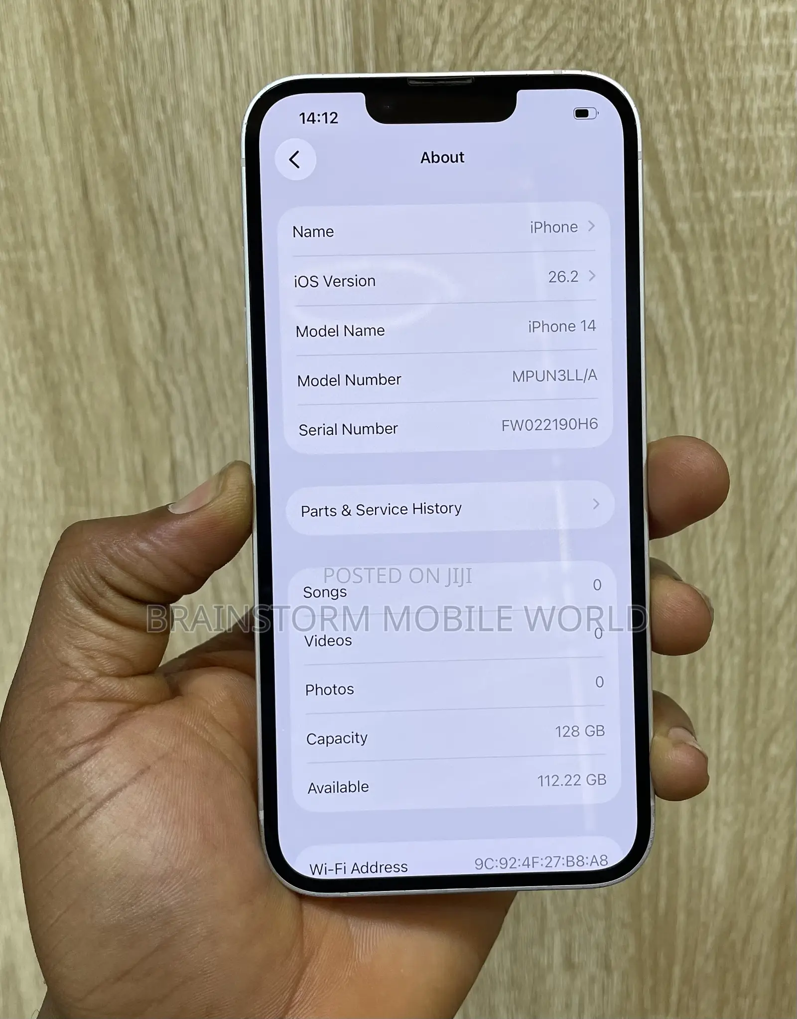 Apple iPhone 14 128 GB White