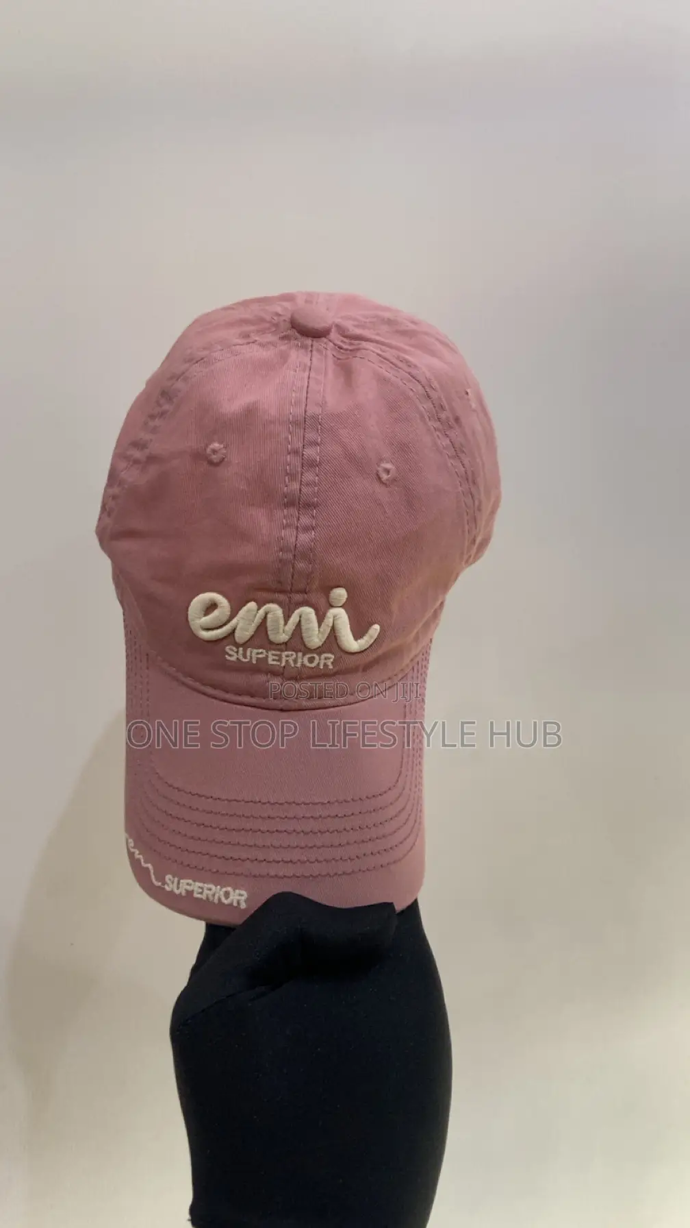 Emis Superior Pink Baseball Cap – Premium Vintage Ball Cap