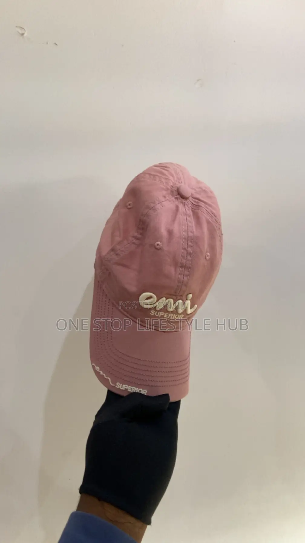 Emis Superior Pink Baseball Cap – Premium Vintage Ball Cap