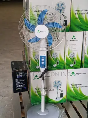 16" Solar Powered Fan