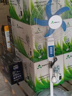 16" Solar Powered Fan