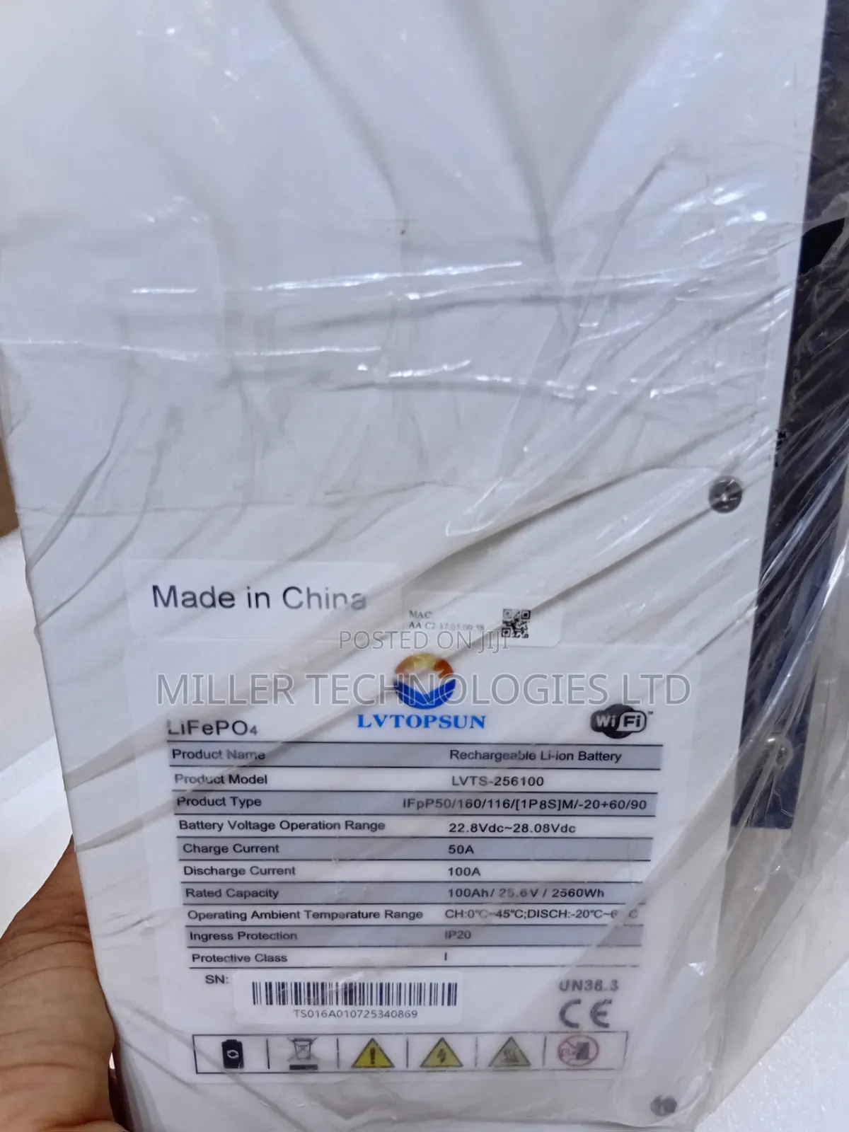 LVTS- Lvtopsun 2.5kva Lithium