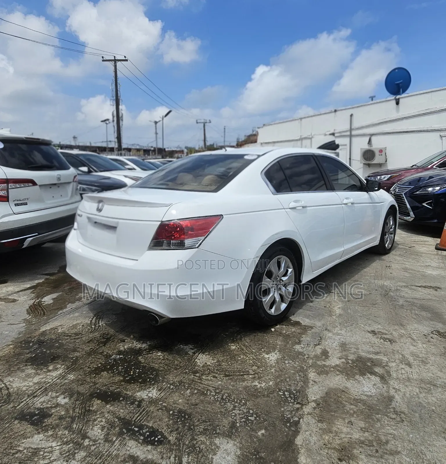 Honda Accord 2.4 EX Automatic 2008 White