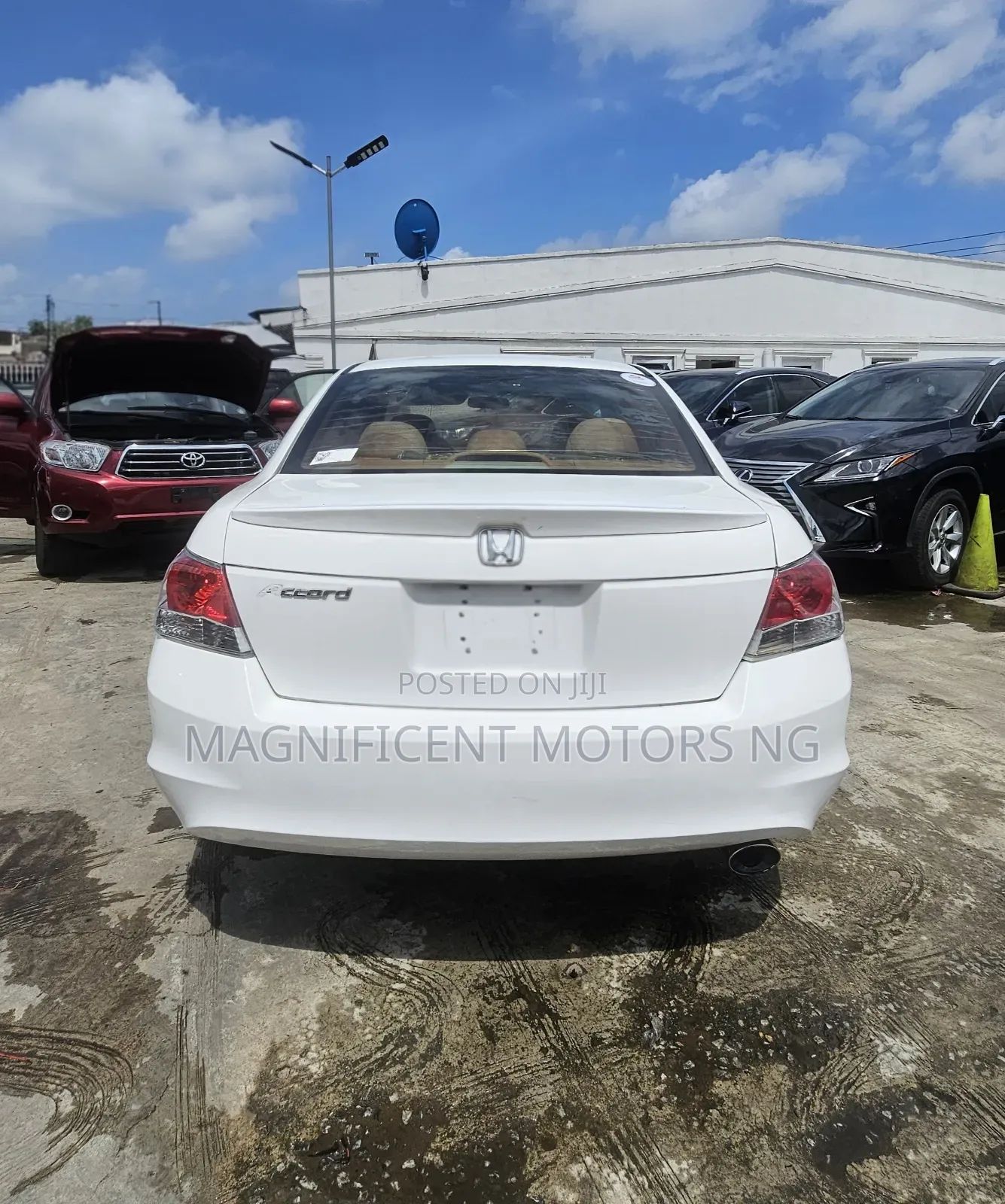 Honda Accord 2.4 EX Automatic 2008 White