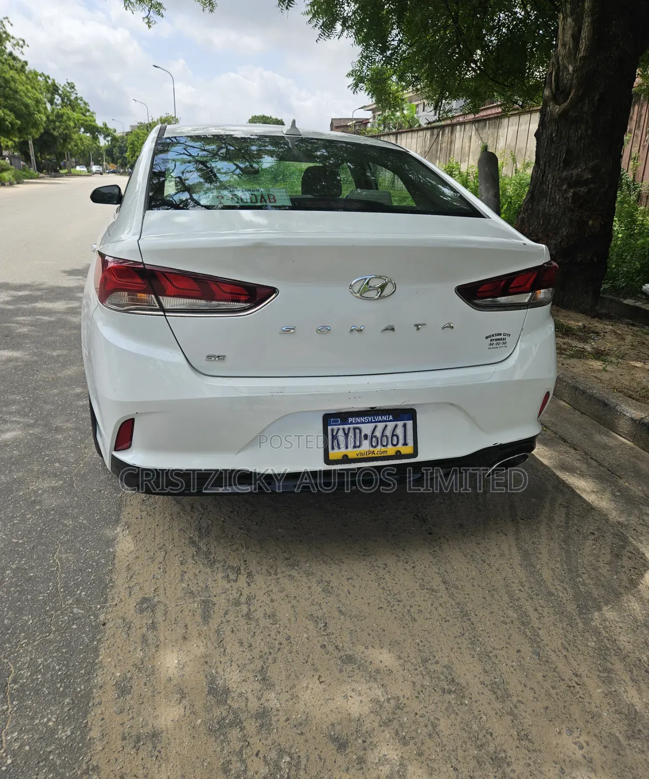 Hyundai Sonata 2018 White