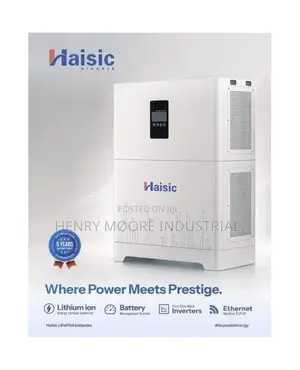 Haisic 4.2kva All-in-One Solar Generator + 8038wh Lithium Battery