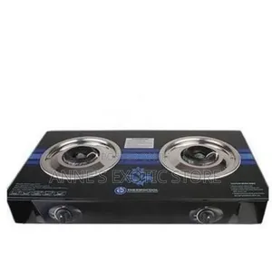 Tec Thermocool 2 Burner Glass Top Table Gas Cooker