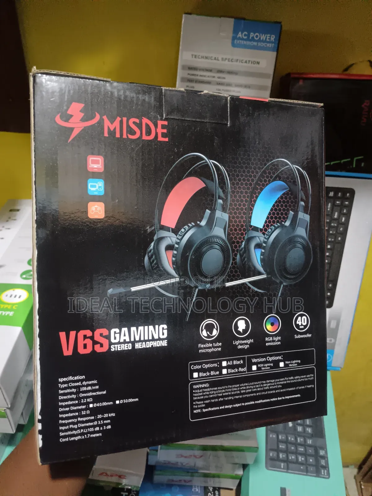 Misde V6s Gaming Headset