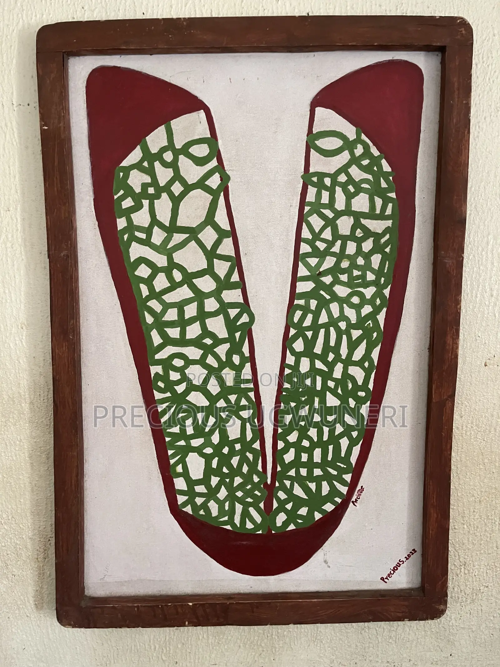 Hand Made Artwork: Blessed Steps