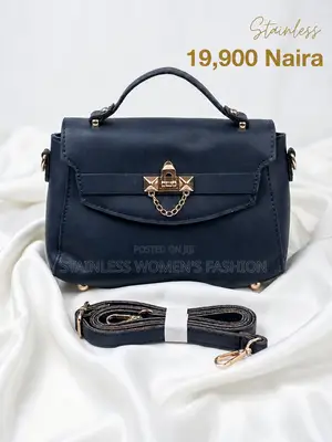 Elegant Uk Vintage Black Leather Handbag for Women