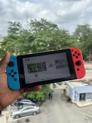 Nintendo Switch With 5 Games Loaded