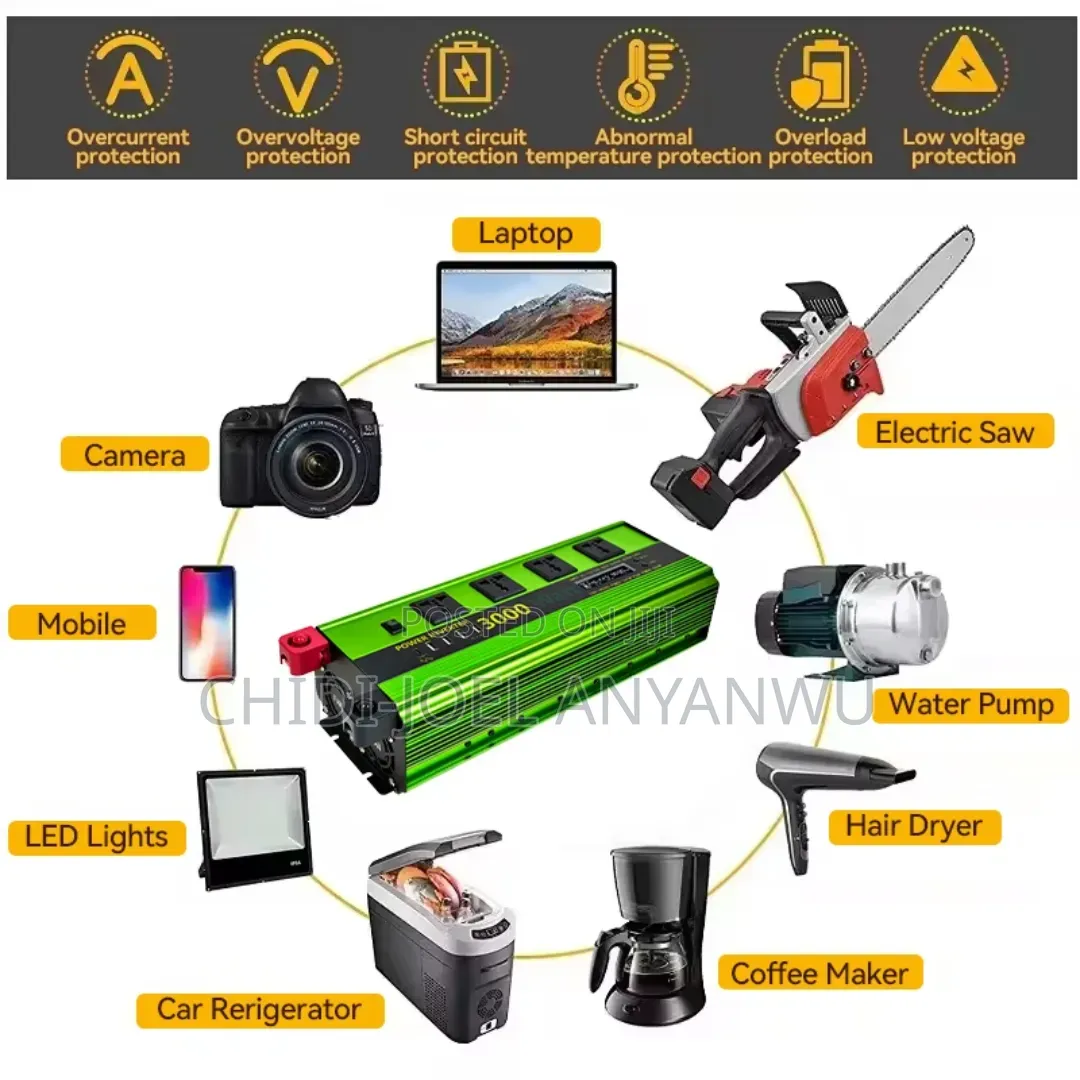 3000w Solar Power Inverter 12v/24v