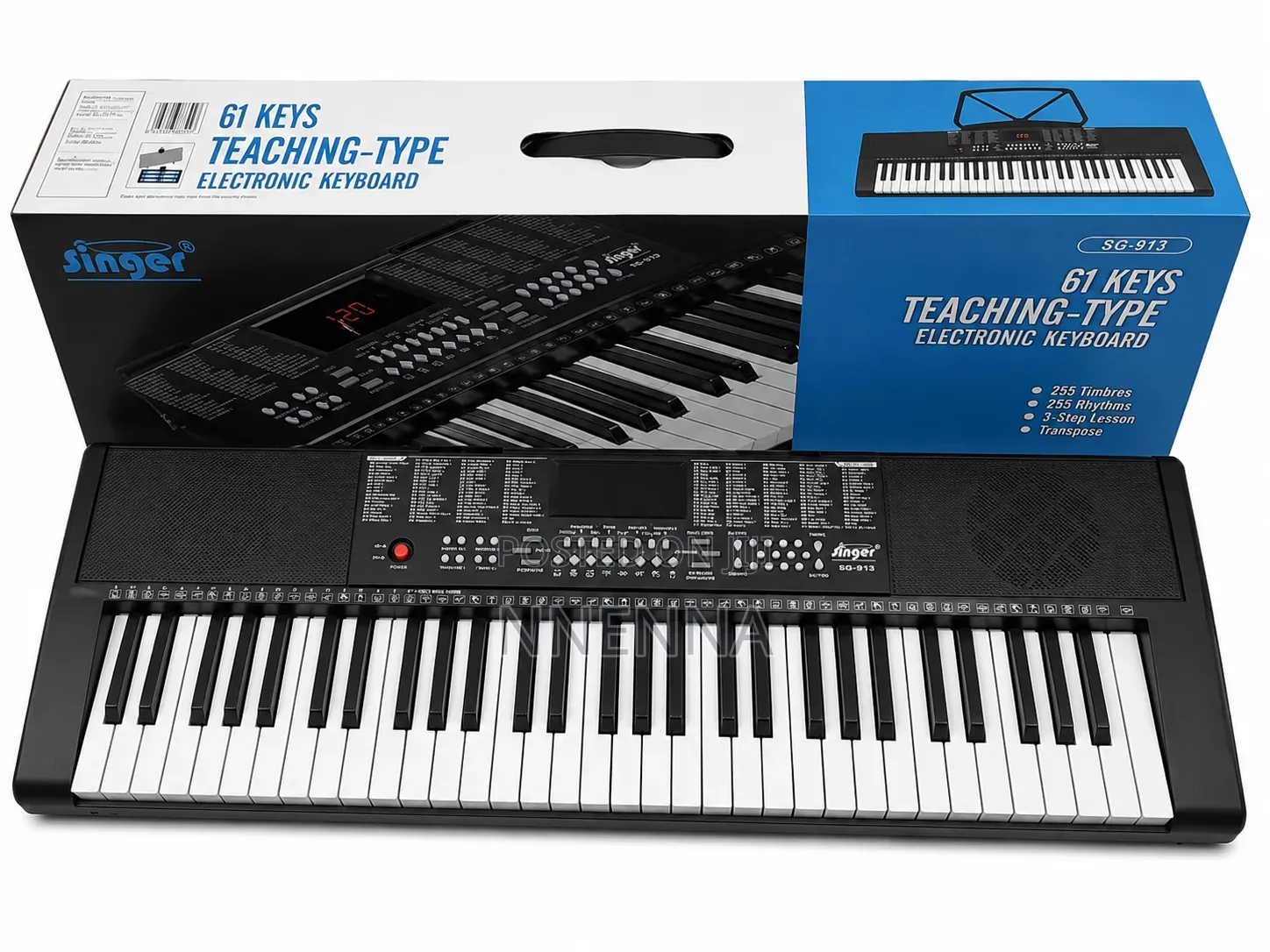 Singer 61-Key Teaching-Type Electronic Keyboard