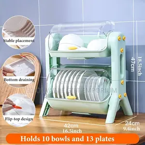 Plastic Dish Rack for Kitchen