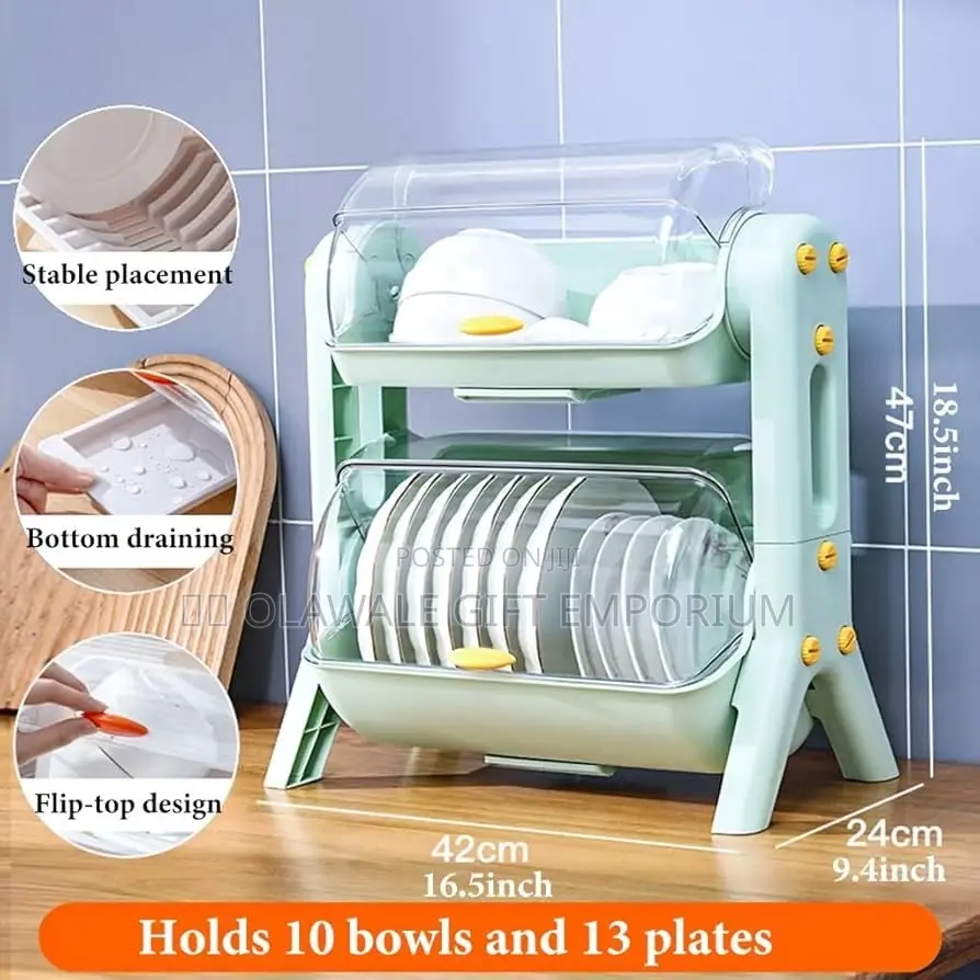 Plastic Dish Rack for Kitchen