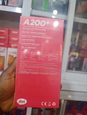 New Itel A200+ 64 GB Blue