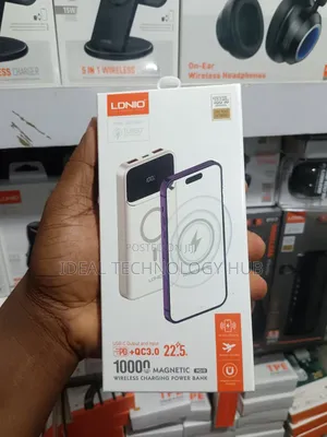 Ldnio Magnetic Wireless Power Bank 10000mah Pq12