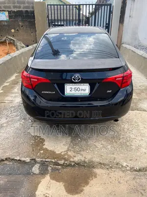 Toyota Corolla 2017 Black