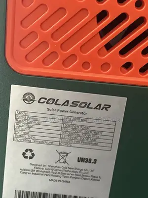 1kwh Plus Cola Solar Generator