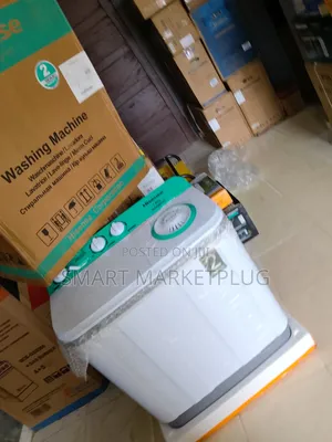 Brand New Semi Automatic 7.5kg Washing Machine-White