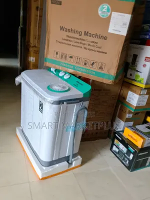 Brand New White Twun Tub Washing Machine-Hisense