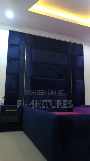 Padded Luxury Gold Bedframe