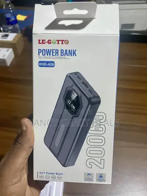 Original 20000mah Fast Charging Power Bank- Long Battery Life