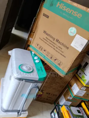 New in Hisense 7.5kg Twin Tub Washing Machine-White