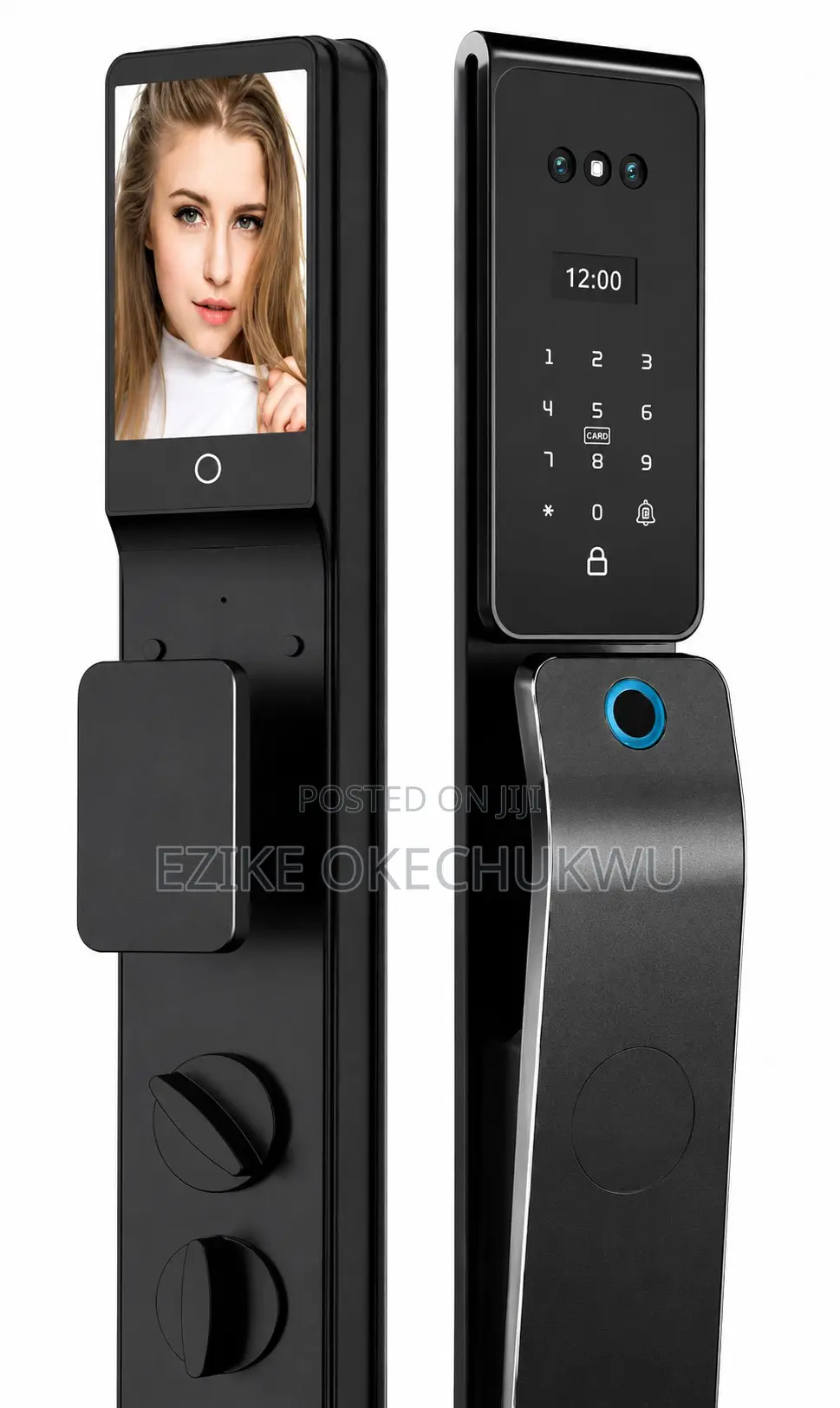 Waterproof Fingerprint Smart Lock Face Recognition With Remote