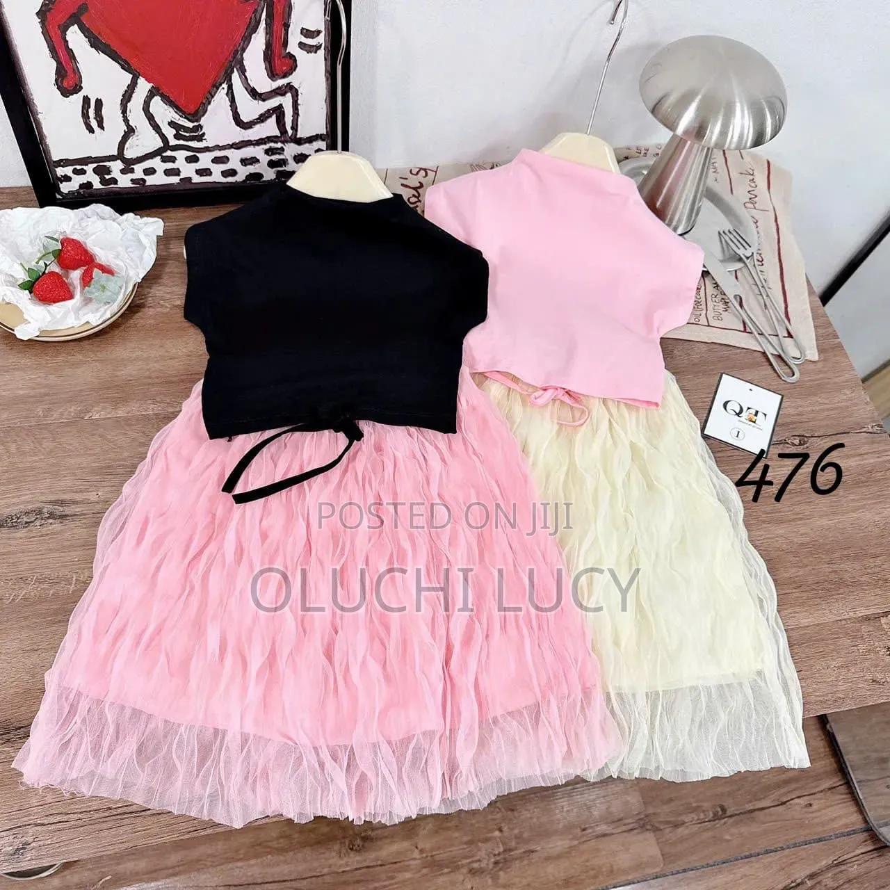 Top and Skirt