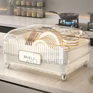 Kitchen Dish Rack With Cover