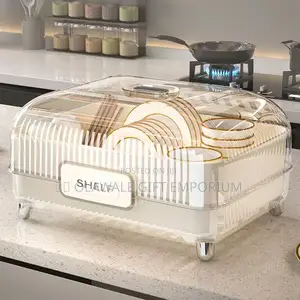 Kitchen Dish Rack With Cover