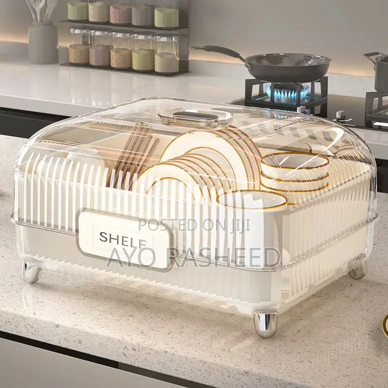 Kitchen Dish Rack With Cover