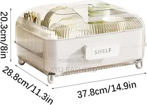 Kitchen Dish Rack With Cover