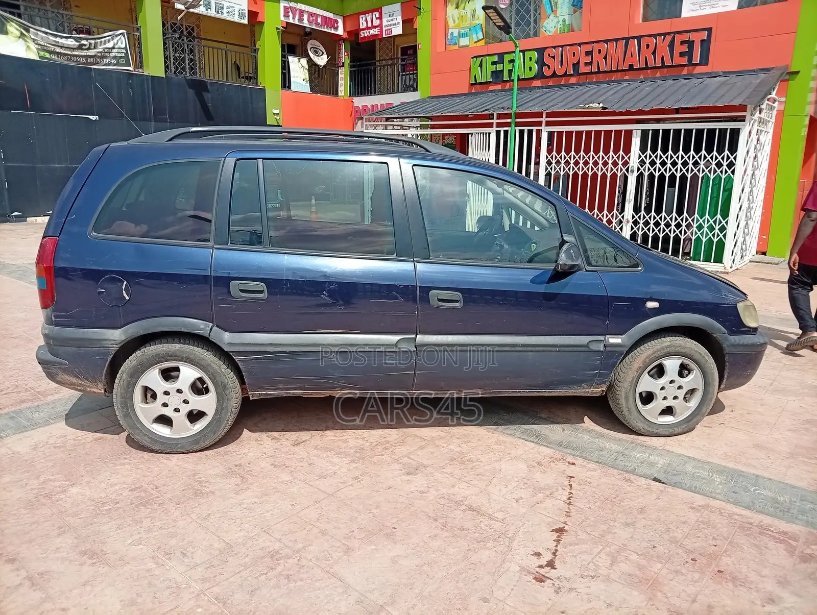 Opel Zafira 2004 Blue