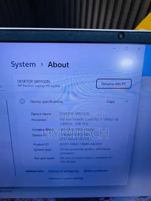 Laptop HP Pavilion 15t 16GB Intel Core i7 SSD 512GB