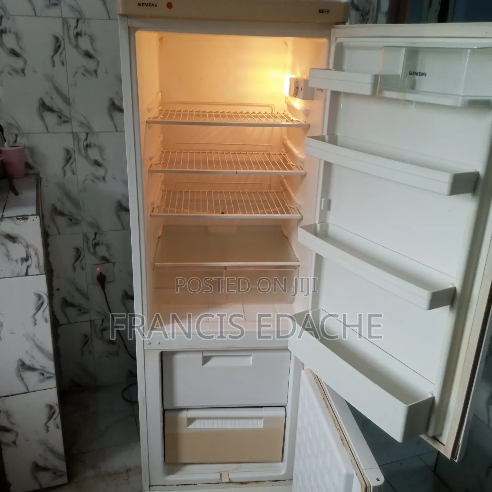 Siemens Double-Door Fridge