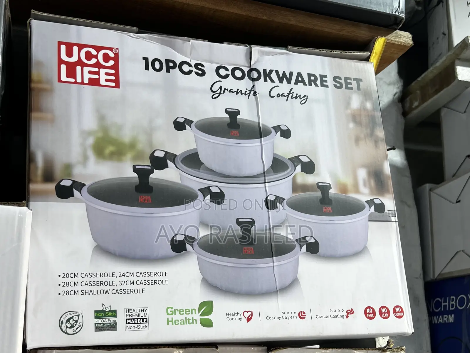 Unique Granite Cookware Set