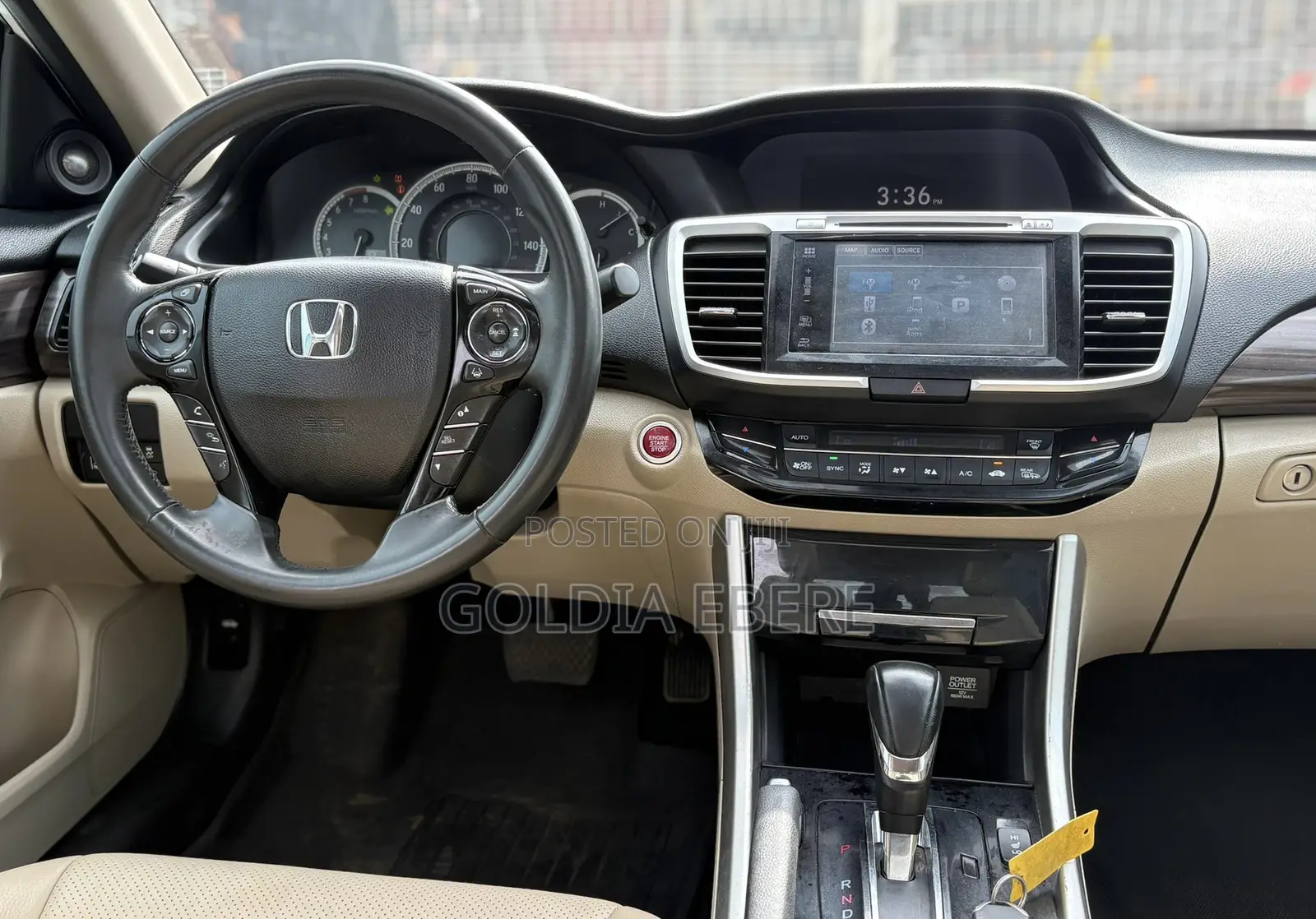 Honda Accord 2016 White